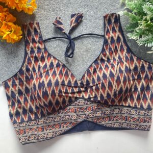 NEW SUMMER SPECIAL AJRAKH PRINTED PURE COTTON BLOUSES*❤️