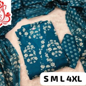 Jaipuri kurti pent with dupatta 